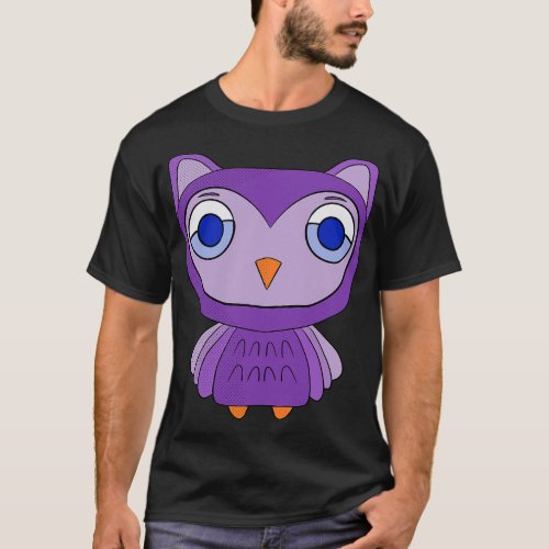 A cute owl T_Shirt