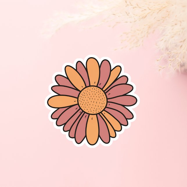 a cute pastel daisy flower sticker (Creator Uploaded)