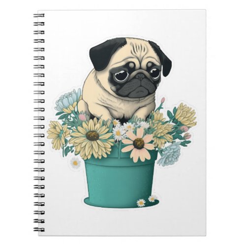 A Cute Pug Notebook