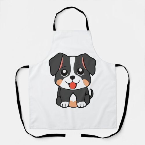 A cute puppy apron
