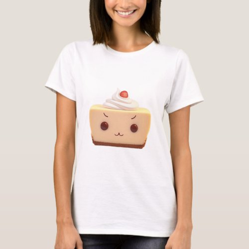 A Cute Slice of Cheesecake T_Shirt