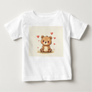 A cute teddy bear T-shirt