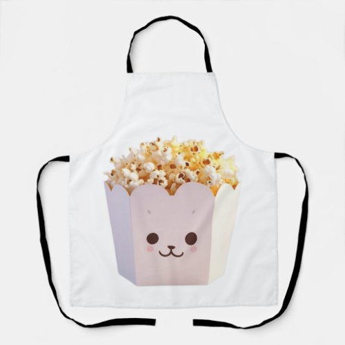 A Cute Tub of Popcorn Apron