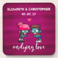 A Cute Zombie Couple Undying Love Wedding