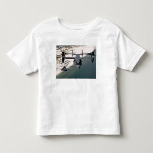 A CV-22 Osprey and an MH-53 Pave Low Toddler T-shirt