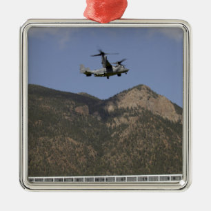 A CV-22 Osprey Metal Ornament