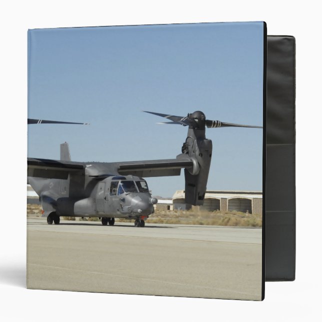 A CV-22 Osprey prepares for take-off Binder (Front/Inside)