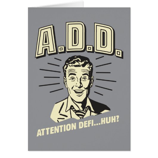 A.D.D.: Attention Defi…Huh? Cards (Front)