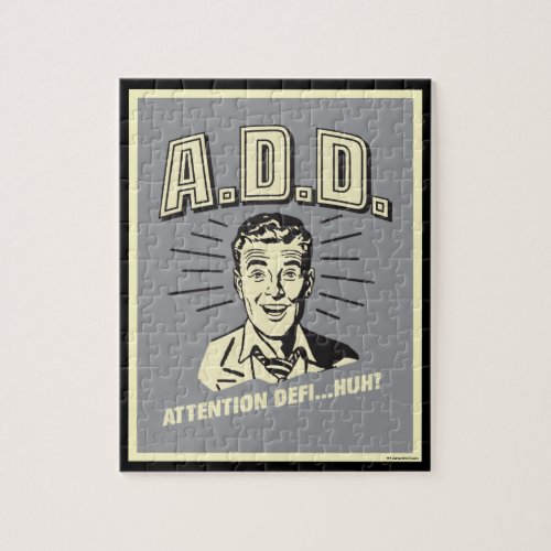 ADD Attention DefiHuh Jigsaw Puzzle