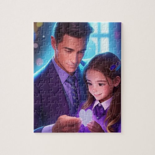 A Dad Who Can Do Magic Jigsaw Puzzle