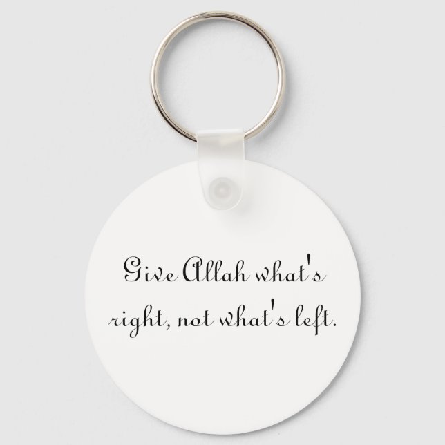 A Daily Reminder Keychain (Front)