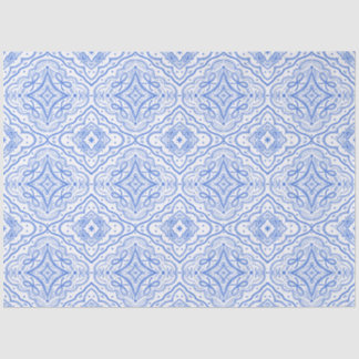 A dainty invitation tissue paper