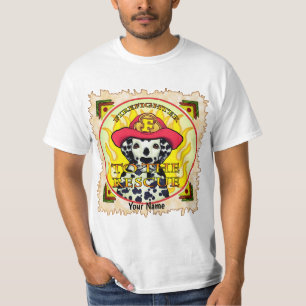 A Dalmatian Firefighter T-Shirt