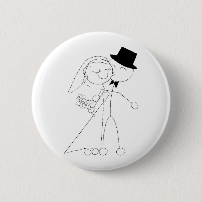 A Dance and A Kiss Button (Front)