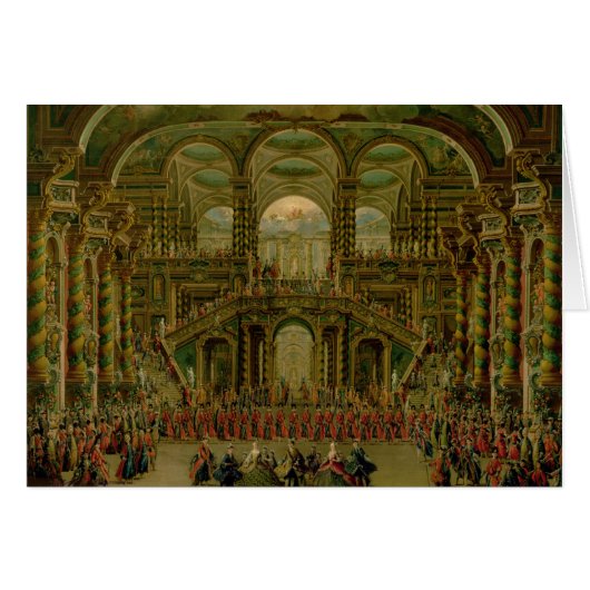 A Dance in a Baroque Rococo Palace Cards (Front Horizontal)