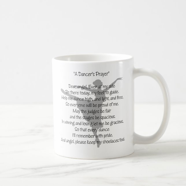 A Dancer's Prayer Dance Mug (Right)