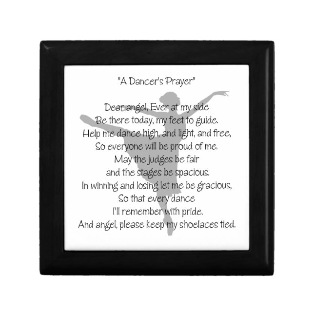 A Dancer's Prayer Gift Box (Front)