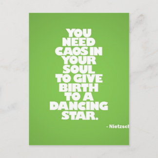 A Dancing Star Postcard