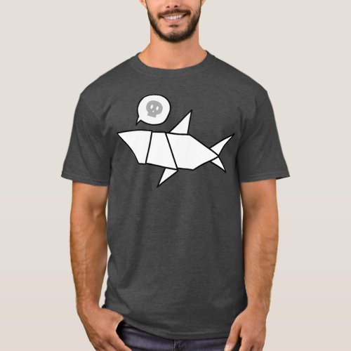 A Dangerous Origami Shark T_Shirt