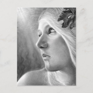 A Dark Undercurrent Mermaid Postcard