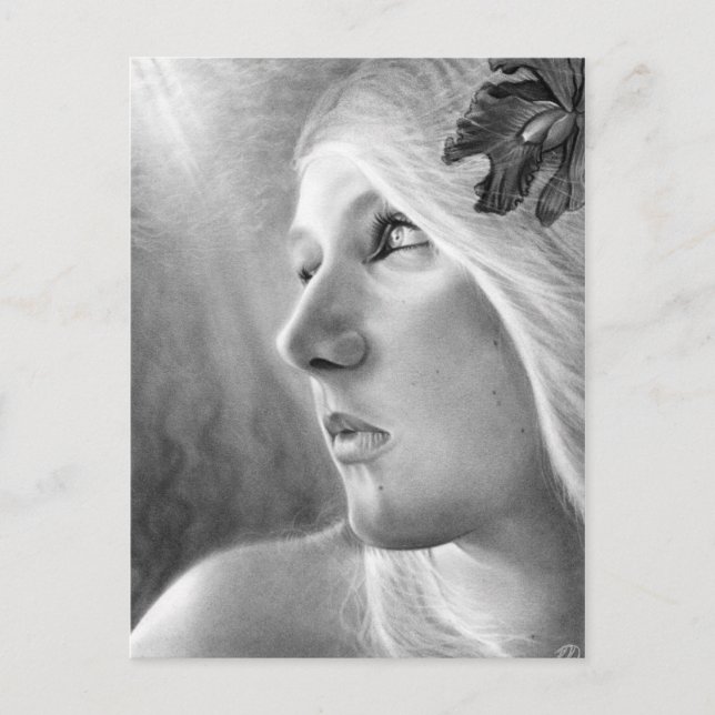 A Dark Undercurrent Mermaid Postcard (Front)