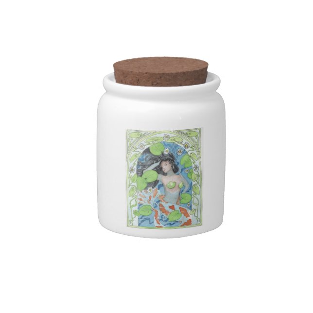 A Dark Underrcurrent Mermaid Candy Jar (Front)