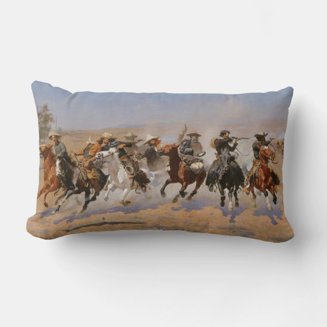 A Dash for the Timber Lumbar Pillow (Front)