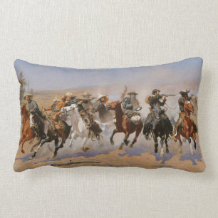 A Dash for the Timber Lumbar Pillow