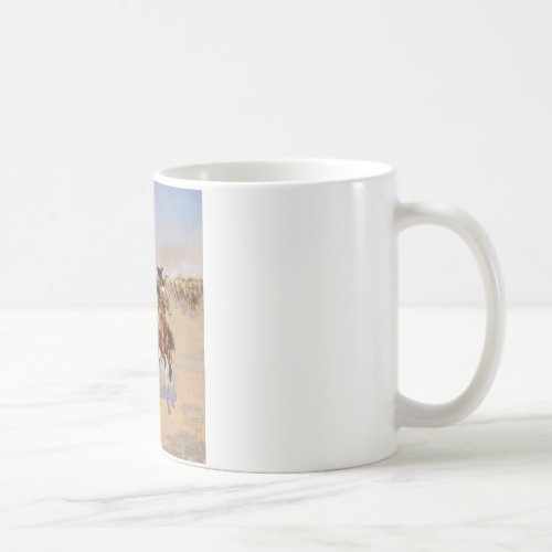 A Dash For Timber By Frederick Remington Coffee Mug