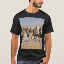 A Dash For Timber By Frederick Remington T-Shirt