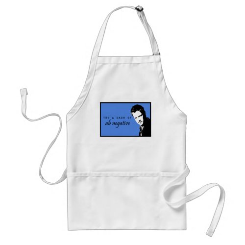 A Dash of AB Negative Apron