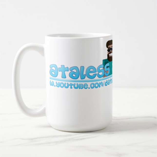 A Dataless822 Large Mug (Left)