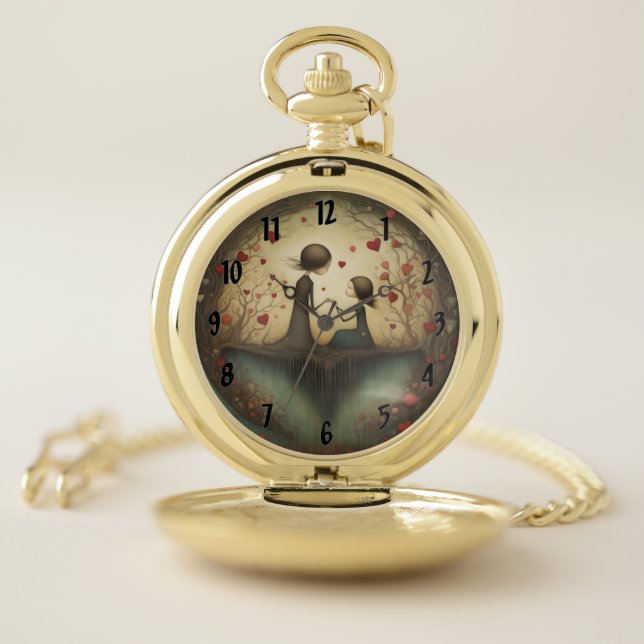 A Daughters Love Pocket Watch (Inside)