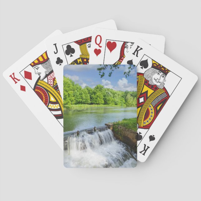 A Day At Ritter Springs Poker Cards (Back)