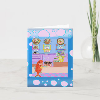 A Day At The Bank 🏦 Thank You Card