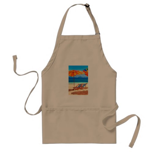 A DAY AT THE BEACH APRON
