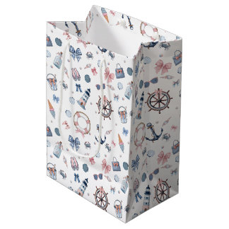 A Day At The Beach! Medium Gift Bag