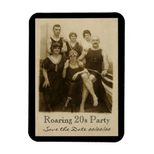 A Day at the Beach Save-the-Date Magnet