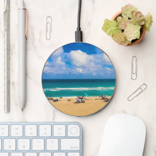 A Day at the Beach Wireless Charger