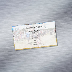 A Day at the Fair Business Card Magnet