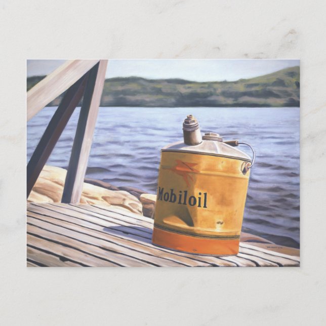 A Day at the Lake 1996 Postcard (Front)