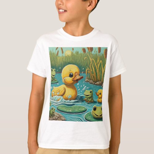 A Day at the Pond T_Shirt