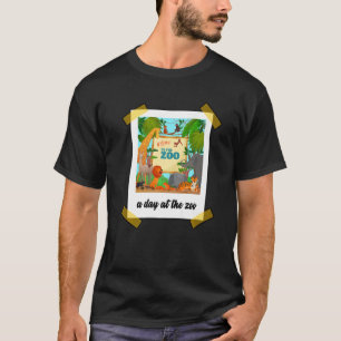 A Day At The Zoo Animal Lover Zoo Keeper Animal Ke T-Shirt