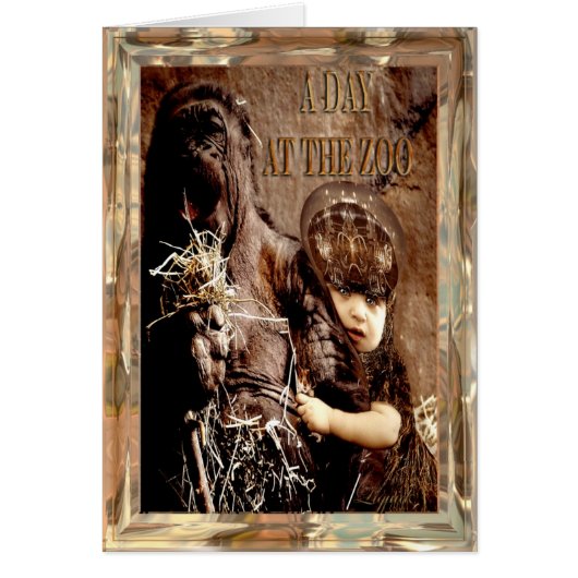 A day at the zoo Customizable (Front)