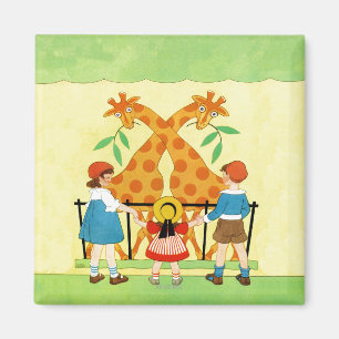 A Day At The Zoo Magnet