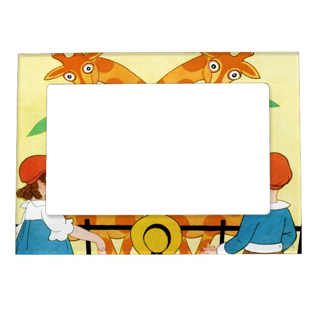 A Day At The Zoo Magnetic Photo Frame (Front)