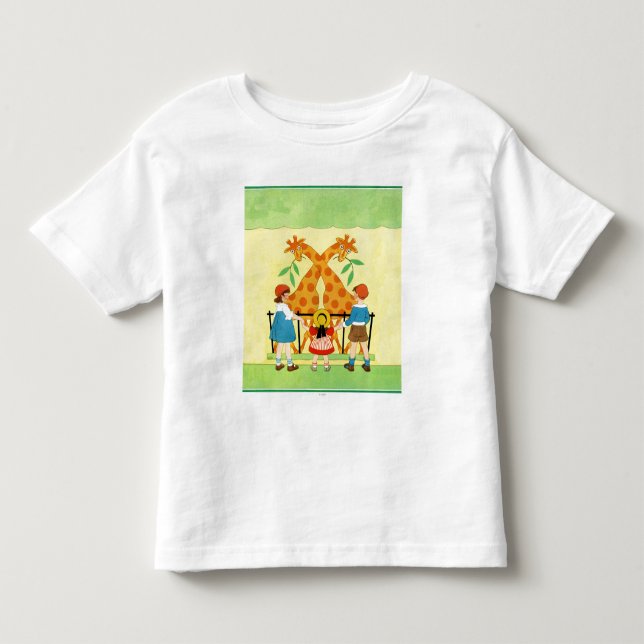 A Day At The Zoo Toddler T-shirt (Front)
