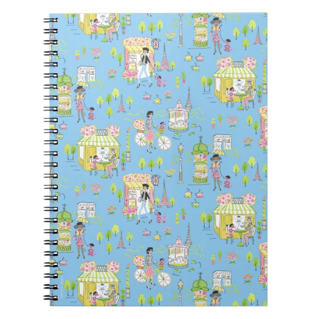 A Day In Paris Notebook (Front)