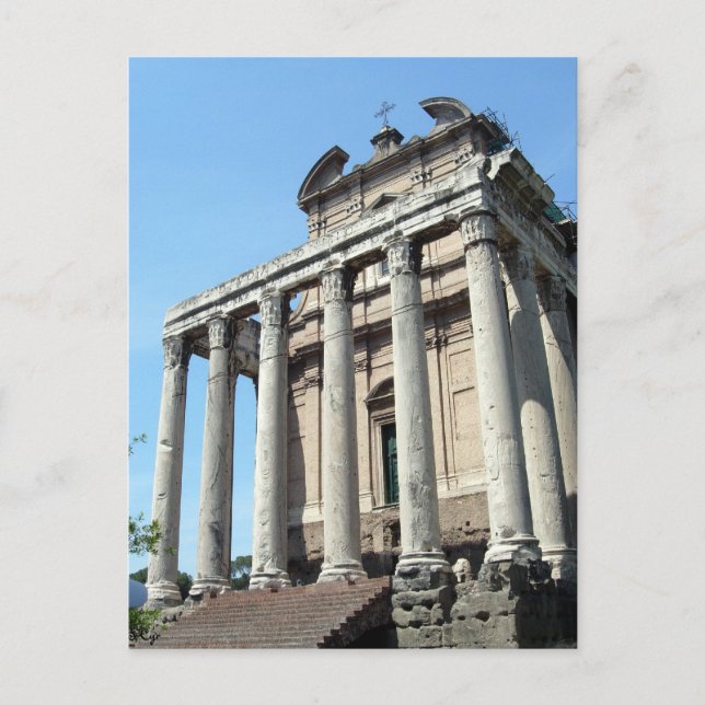 A Day in Rome Postcard (Front)