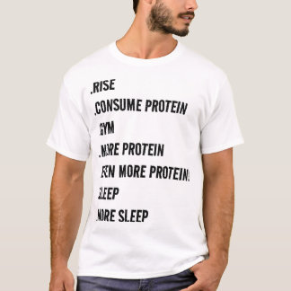A Day In The Life of A Bodybuilder T-Shirt